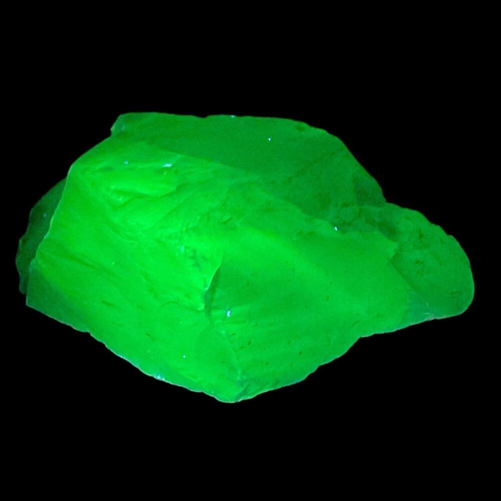 Cobalt Art Glass Cullet Glowing Manganese Slag Glass #4GX188‎